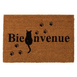 Paillasson chat bienvenue - Pattes de chat