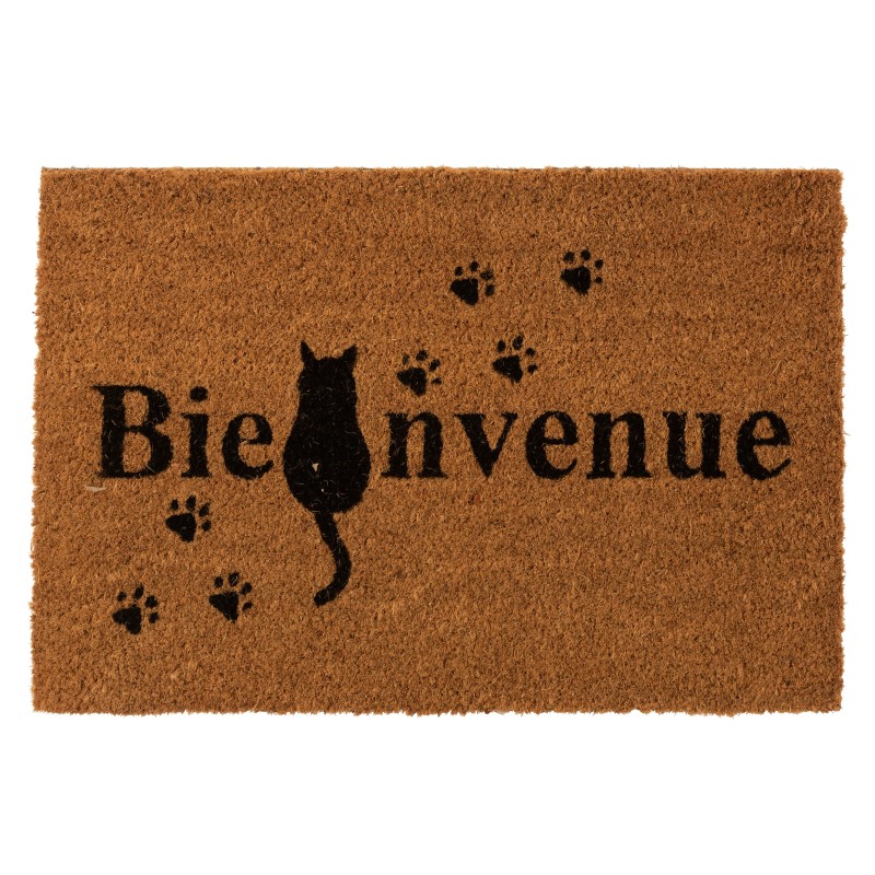 Paillasson chat bienvenue - Pattes de chat