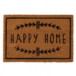 Paillasson texte "HAPPY HOME"