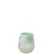 Photophore en verre Azur 12.5x12.5x15 cm Photophore en verre Azur 12.5x12.5x15 cm