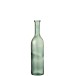 Vaso garrafa em vidro verde 18x18x75,5 cm Vaso garrafa em vidro verde 18x18x75,5 cm