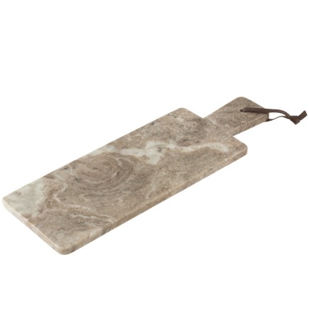 TABLA RECTANGULAR MARMOL GRIS/BEIS LARGE