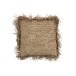 Cojín cuadrado de rafia natural 50x50cm - Cojín de exterior
