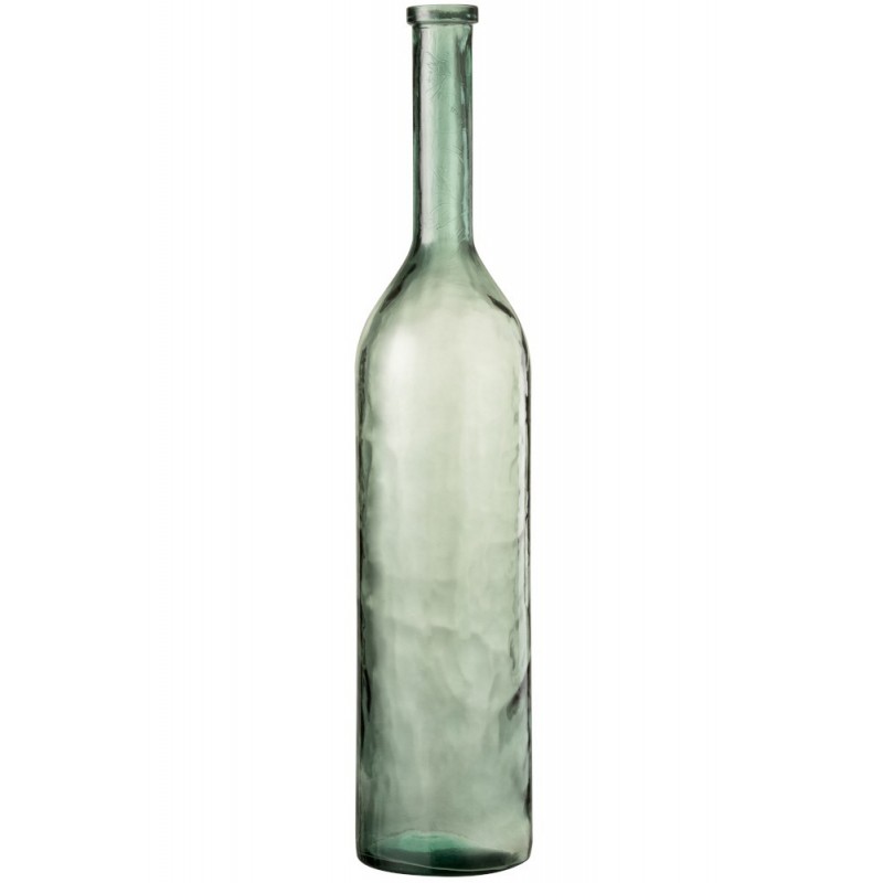 Vase en forme de bouteille de couleur verte Vase Haut Vase Haut