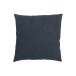 Almofada quadrada em veludo cinza azul 45x45cm