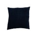 Almofada quadrada em veludo azul-marinho 45x45cm Almofada quadrada em veludo azul-marinho 45x45cm