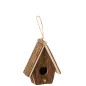 Nichoir en bois naturel 17x10x29 cm