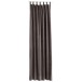 Rideau long en velours taupe 130x270cm