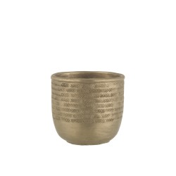 Vaso di fiori e ciment vert 18x18x16 cm