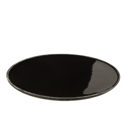 Plateau rond tournant en bois 56x56x7 cm
