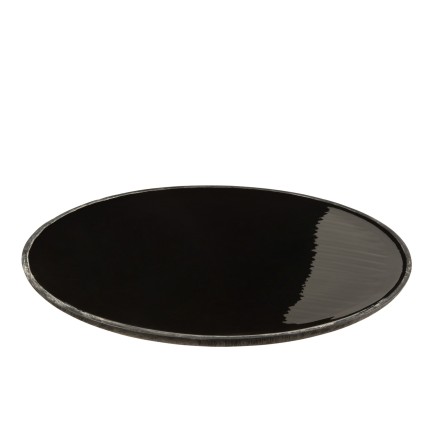 Plateau rond tournant en bois 56x56x7 cm
