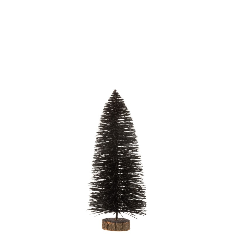 Sapin de Noël décoratif en plastique 17x17x40 cm