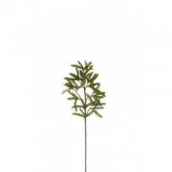 Branche de sapin en plastique vert 30x4x98 cm