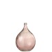 Vaso garrafa de vidro Salmão 40x40x56 cm Vaso garrafa de vidro Salmão 40x40x56 cm