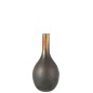 Vase en verre marron 20x20x40 cm Vase en verre marron 20x20x40 cm