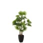 Palma artificiale in vaso di plastica verde 75x75x112 cm Palma artificiale in vaso di plastica verde 75x75x112 cm