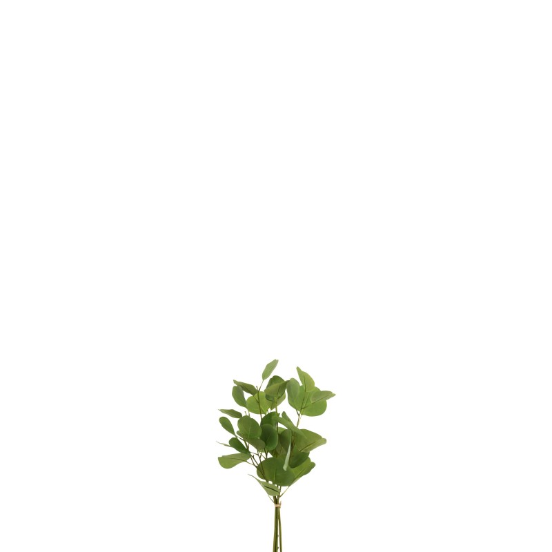Eucalyptus court en textile vert 30x5x52 cm