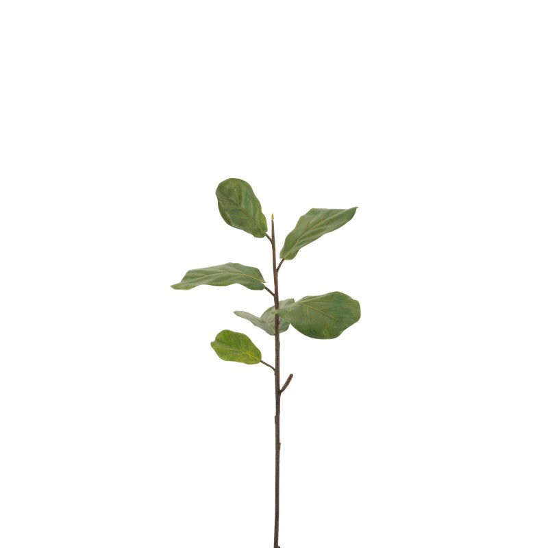 Branche de figuier en textile vert 87x29x2 cm Branche de figuier en textile vert 87x29x2 cm