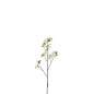 Rama de brotes en textil blanco 17x5x86 cm