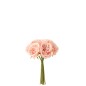 Décoration florale en plastique en plastique rose 20x20x25 cm Décoration florale en plastique en plastique rose 20x20x25 cm