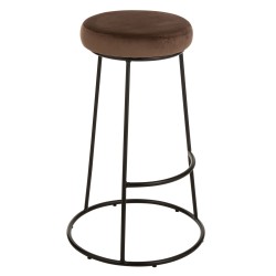 Cojín para soporte tela marrón