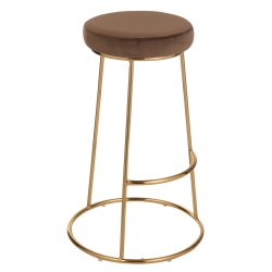 Cojín para soporte tela marrón