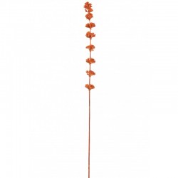 Planta decorativa de plástico naranja de 5x5x100 cm