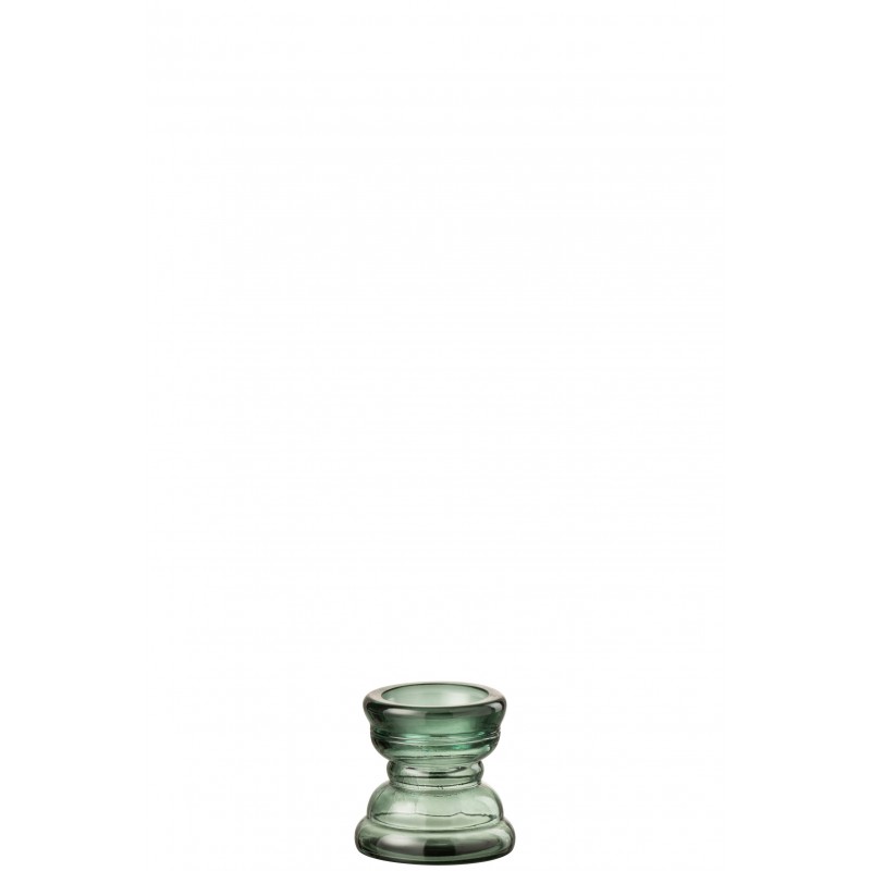 Lámpara de araña de vidrio verde de 13x13x12 cm