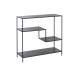 Étagère 3 niveaux en métal noir 101x39x96.5cm Étagère 3 niveaux en métal noir 101x39x96.5cm