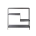 Étagère 3 niveaux en métal noir 101x39x96.5cm Étagère 3 niveaux en métal noir 101x39x96.5cm