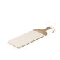 Planche à découper rectangulaire en bois de manguier blanc et naturel L58cm Planche à découper rectangulaire en bois de manguier blanc et naturel L58cm
