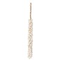 Suspension coquillages en bois blanc 5.5x5.5x53 cm