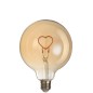 LAMPE LED COEUR VER JAU/OR E27