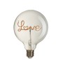 Ampoule LED avec écriture Love L12*l12*H17cm