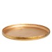 BANDEJA REDONDA METAL ORO EXTRA LARGE