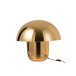 Candeeiro cogumelo em metal dourado 50x50x45 cm Candeeiro cogumelo em metal dourado 50x50x45 cm