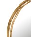 Espelho redondo com borda em metal dourado D61 cm Espelho redondo com borda em metal dourado D61 cm