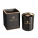 Vela perfumada 80H em vidro preto 11x11x15 cm Vela perfumada 80H em vidro preto 11x11x15 cm