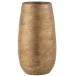 Vase irrégulier en céramique or 22x22x41 cm Vase irrégulier en céramique or 22x22x41 cm
