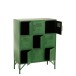 Armoire 9 portes à clés en métal Vert 86x42x113cm Armoire 9 portes à clés en métal Vert 86x42x113cm