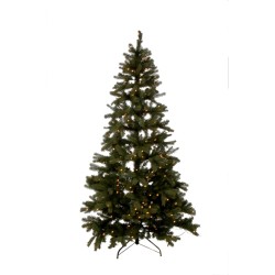 Sapin de noël artificiel avec led integrées 225 x 150 cm