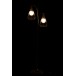 Lampes sur pied en métal noir 46x28x161 cm Lampes sur pied en métal noir 46x28x161 cm