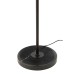 Lampes sur pied en métal noir 46x28x161 cm Lampes sur pied en métal noir 46x28x161 cm