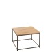 Table basse en bois naturel 61x60x38 cm Table basse en bois naturel 61x60x38 cm