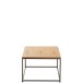 Table basse en bois naturel 61x60x38 cm Table basse en bois naturel 61x60x38 cm