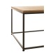 Table basse en bois naturel 61x60x38 cm Table basse en bois naturel 61x60x38 cm