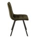 Chaise en métal vert 54x45x86 cm