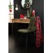 Chaise en métal vert 54x45x86 cm