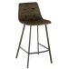 Cadeira de bar em metal verde 43x45x97 cm Cadeira de bar em metal verde 43x45x97 cm