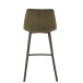 Chaise de bar en métal vert 43x45x97 cm
